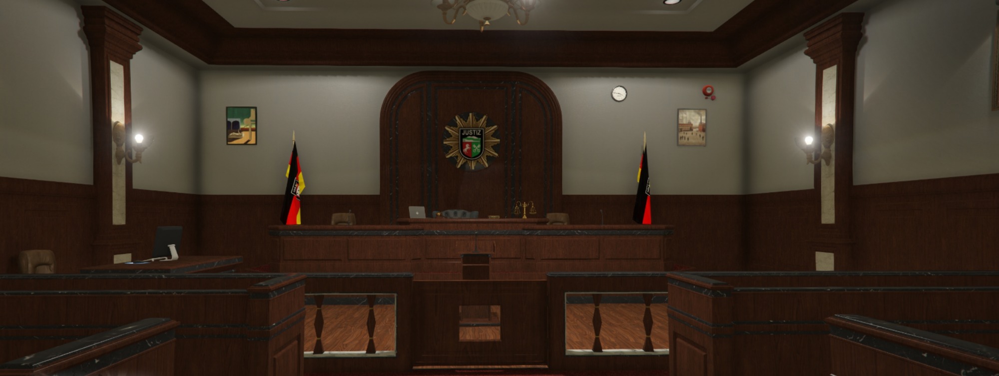 Unser kl. Gerichtsaal